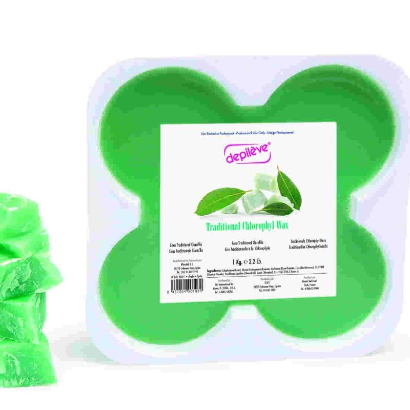 Depileve Chlorophyl Traditional Hot Wax 1kg