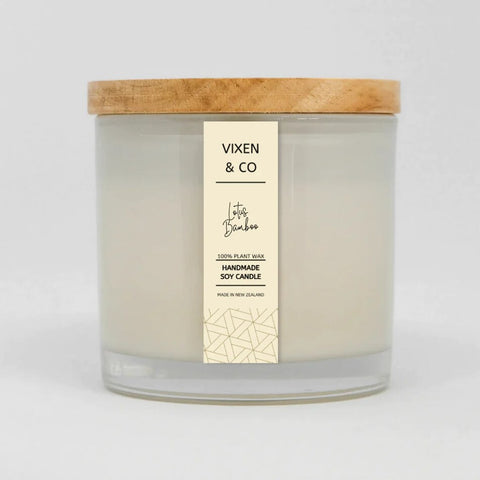 Vixen & Co Husky Candle - Lotus Bamboo