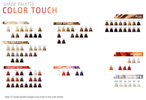 Wella colortouch clearance