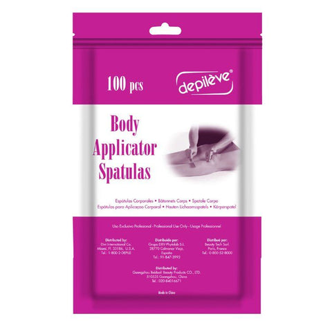 Depileve Body Applicator Spatulas 100pack