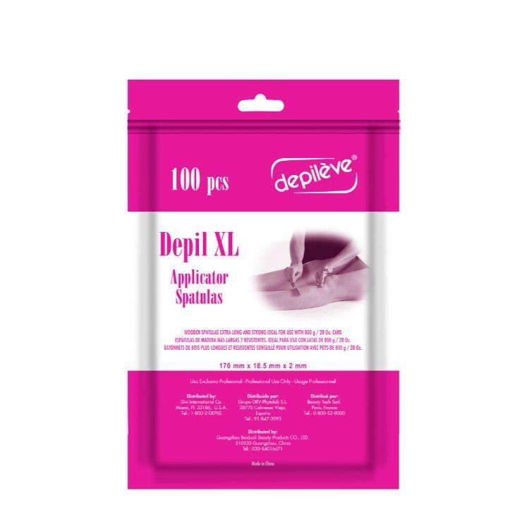 Depileve Extra Long Body Spatulas 100pack