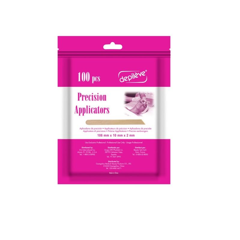 Depileve Precision Applicator Spatulas 100pack