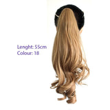 Ponytail Clip in Style-Wavy