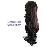 Ponytail Clip in Style-Wavy