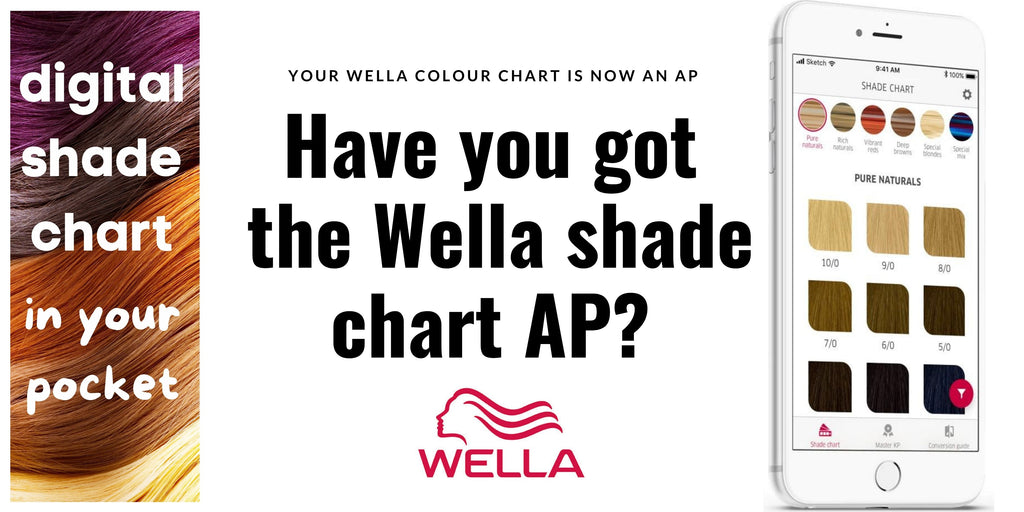 Wella Colour Chart in your pocket
