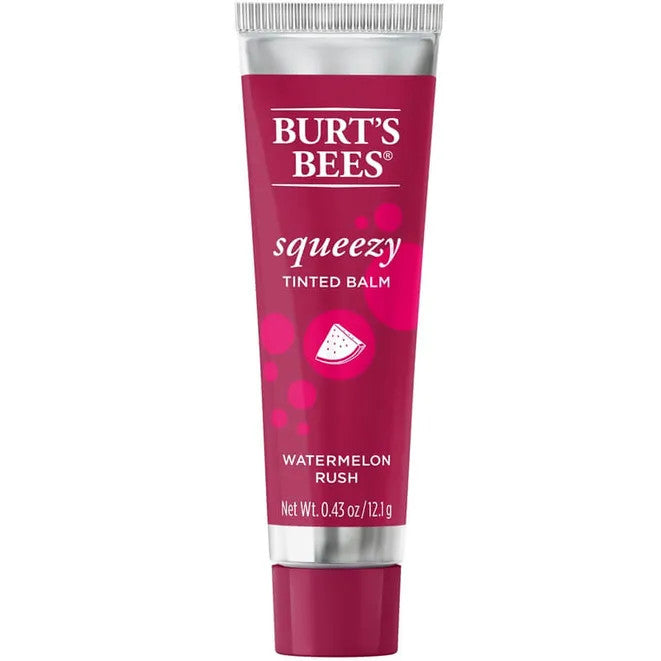Burt’s Bees Squeezy Tinted Lip Balm Watermelon Rush