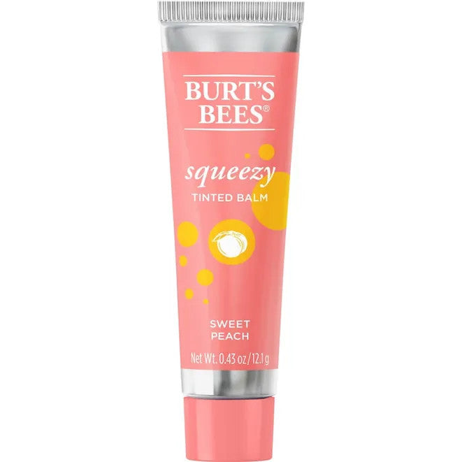 Burt’s Bees Squeezy Tinted Lip Balm Sweet Peach