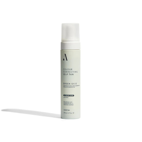 Azure Self Tan Mousse Extreme Dark Green Base 200ml