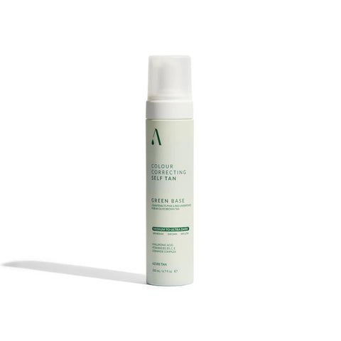Azure Self Tan Mousse Dark/Ultra Dark Green Base 200ml
