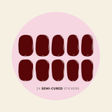 Mitty SEMI CURED GEL NAIL STICKERS - JAM