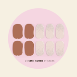 Mitty SEMI CURED GEL NAIL STICKERS - MAJESTIC