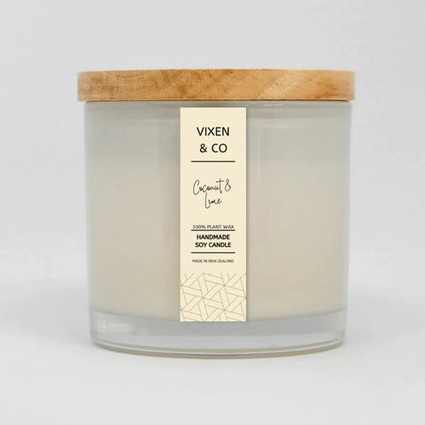 Vixen & Co Husky Candle - Coconut & Lime