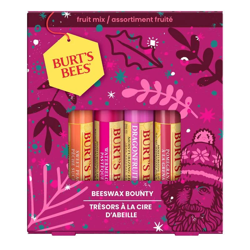 Burt's Bees Bounty Fruit Mix 4 Pack
