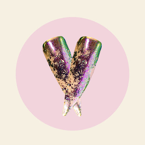 Mitty Shattered Chrome Flakes Jewels