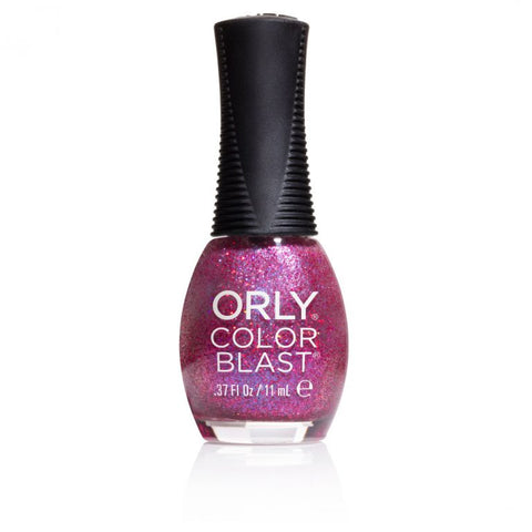 ORLY Color Blast Hot Pink Gloss Glitter