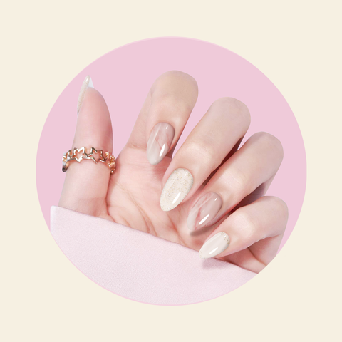 Mitty SEMI CURED GEL NAIL STICKERS - NEBULA