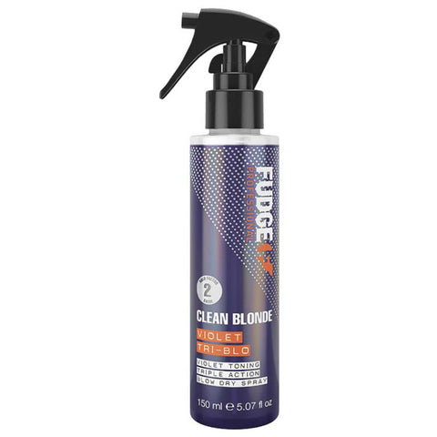 Fudge Clean Blonde Violet Tri-Blo Spray 150ml