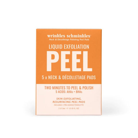 Wrinkles Schminkles Neck & Décolletage Polishing Peel Pads – 5 Pack