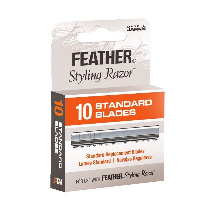Blades Feather Styling With Comb Guard 10 Pack