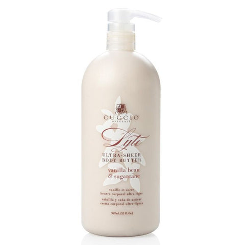CUCCIO Lyte Vanilla Bean Ultra Sheer Body Butter 960ml