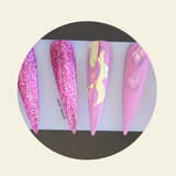 Mitty Platinum Glitter Peony Pink 15ml