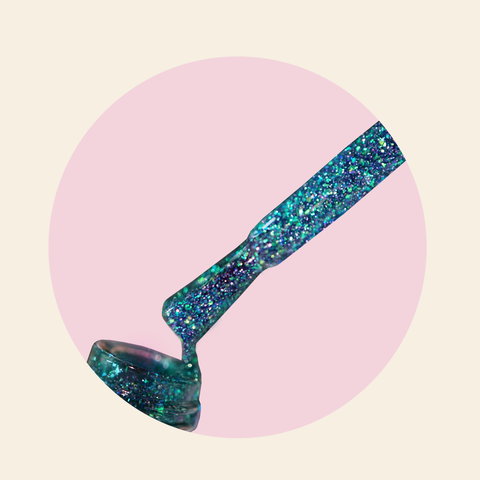 glitter gel polish