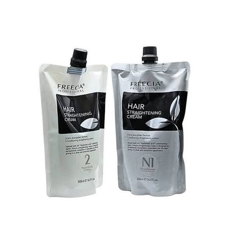 Freecia Straightening Cream 500ml x 2 -Professional