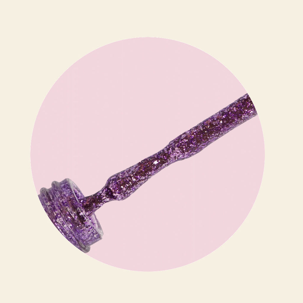 Mitty Platinum Glitter Popping Purple 15ml