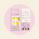 Mitty SEMI CURED GEL NAIL STICKERS - REBEL