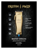 Andis Master Cordless Gold