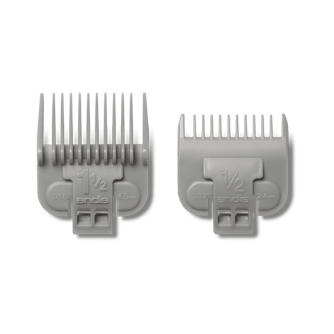 Andis Snap-on Blade Attachment combs - Dual Pack 0.5 & 1.5