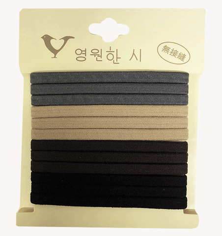 Hair Ties Snag free mix colour