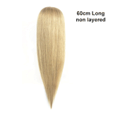 Mannequin Head 100% Human Hair Blonde Hair