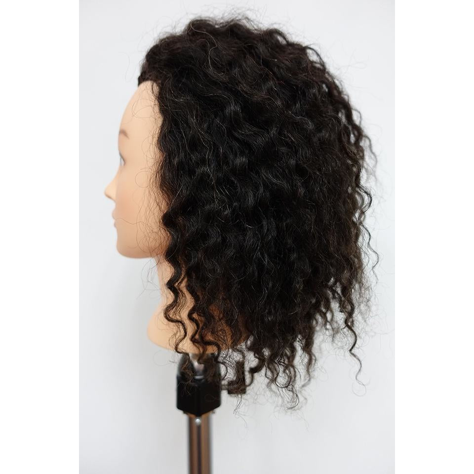 Mannequin 100% Human Hair Curly