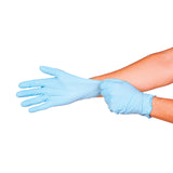 Gloves Nitrile Light blue