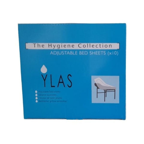 Ylas Disposable Adjustable Bed Sheets 10pcs  (200cm x 100cm)